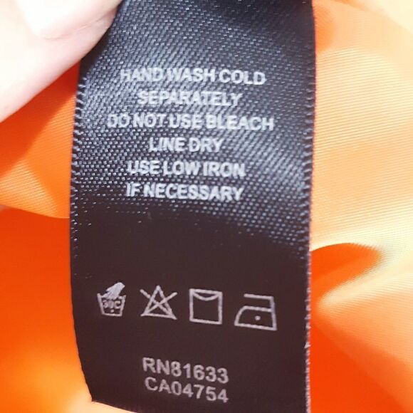 100% Silk NWOT Kenneth Cole NY Tangerine Splash Racerback Top - Picture 5 of 8